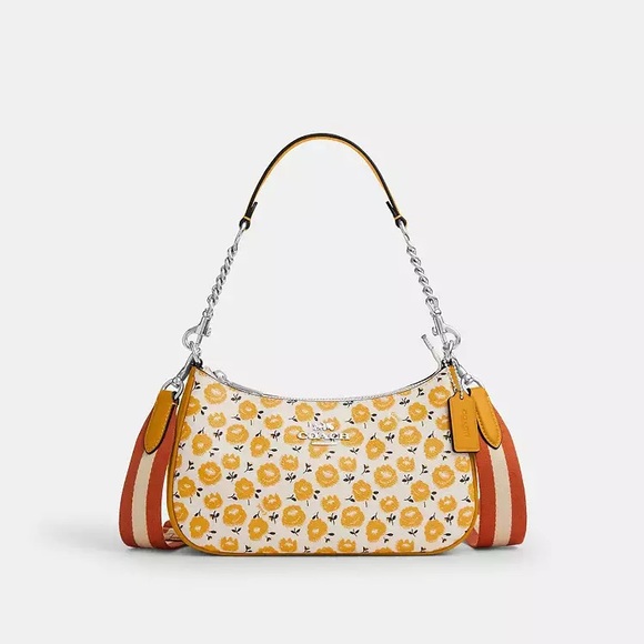 Coach Handbags - Coach Teri Shoulder Bag With Floral Print